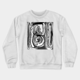 gray and black tangle shapes with different color styles and themes. Crewneck Sweatshirt